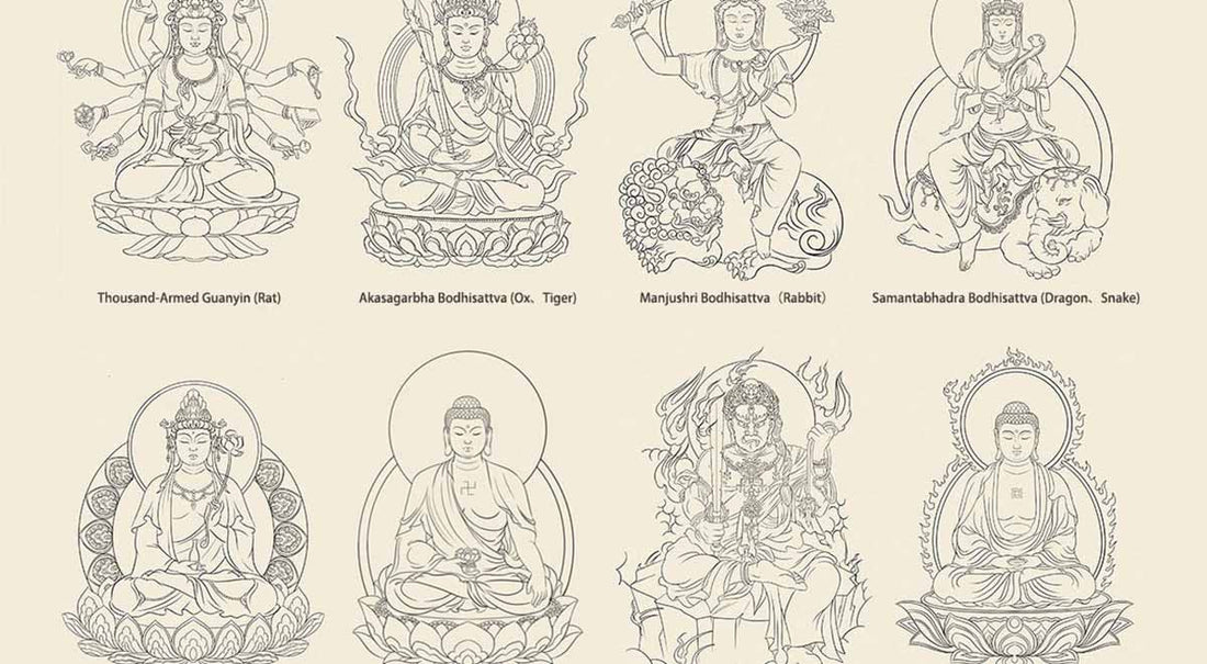 Discover the Charm of Chinese Zodiac Guardian Buddhas: Bring wisdom, good luck and peace