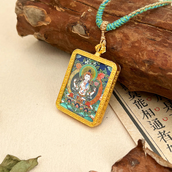 唐卡項鍊 - 十二生肖守護佛