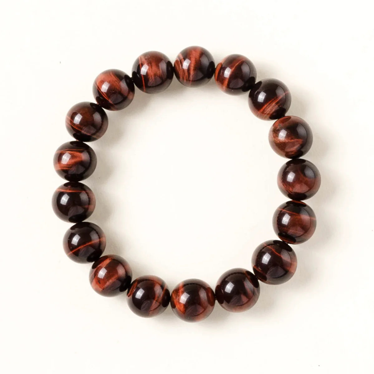 紅虎眼石水晶手鍊