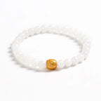 白色玉咒珠手鍊