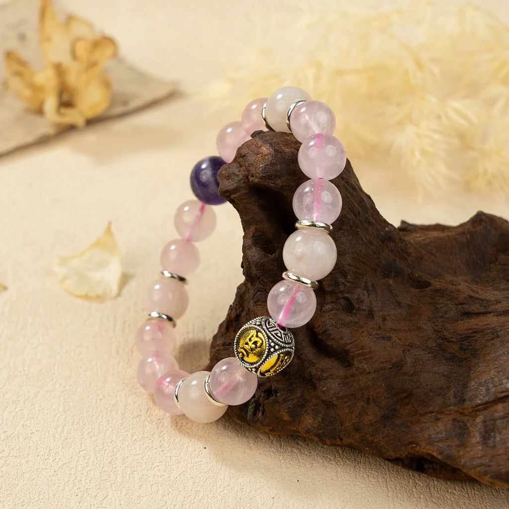 十二生肖蛇守護水晶手鍊