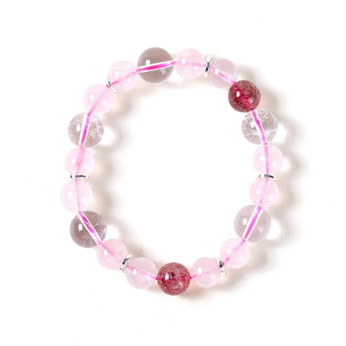 愛之花水晶手鍊