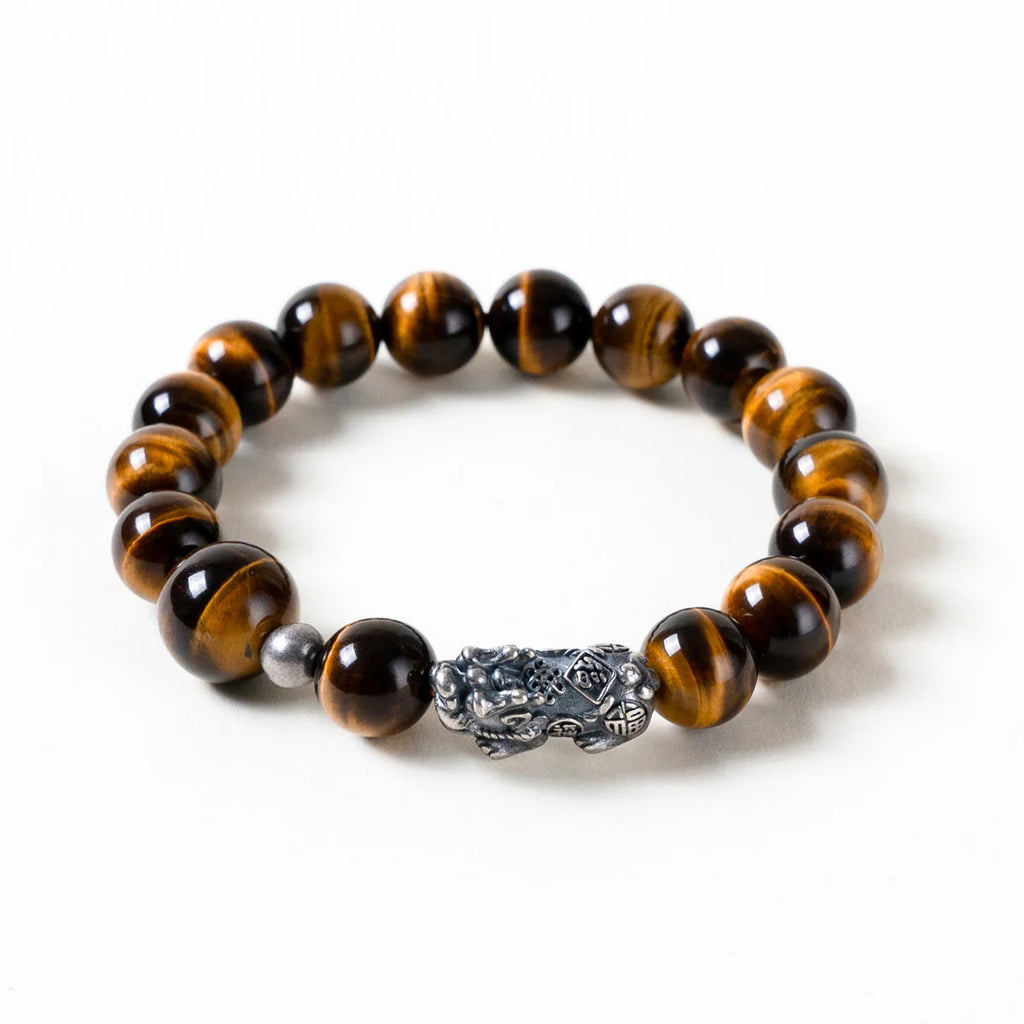 黃虎眼石財富手鐲