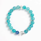 亞馬遜石和藍晶石能量手鍊