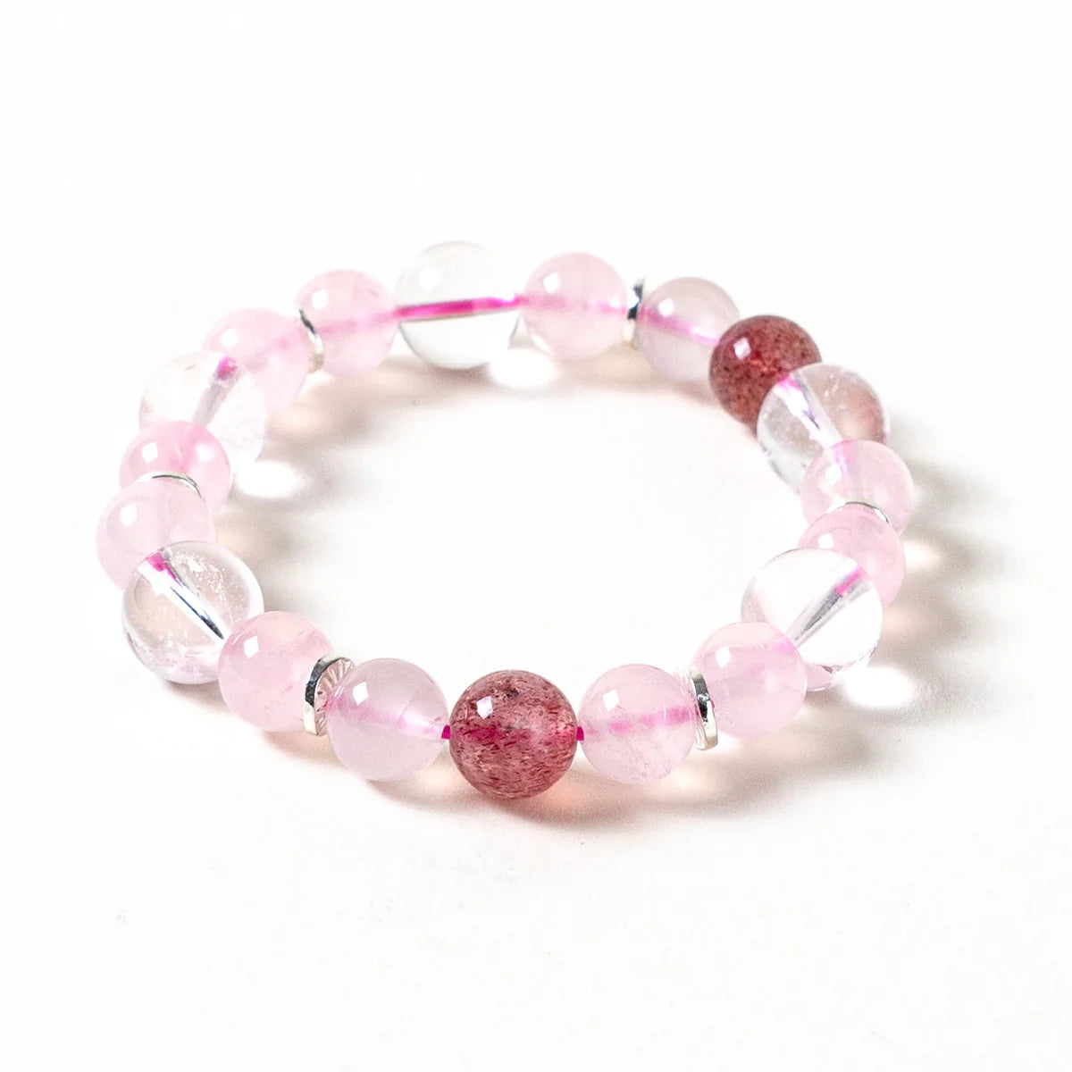 愛之花水晶手鍊