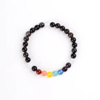 脈輪平衡與保護能量水晶手鍊