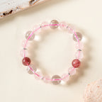 愛之花水晶手鍊