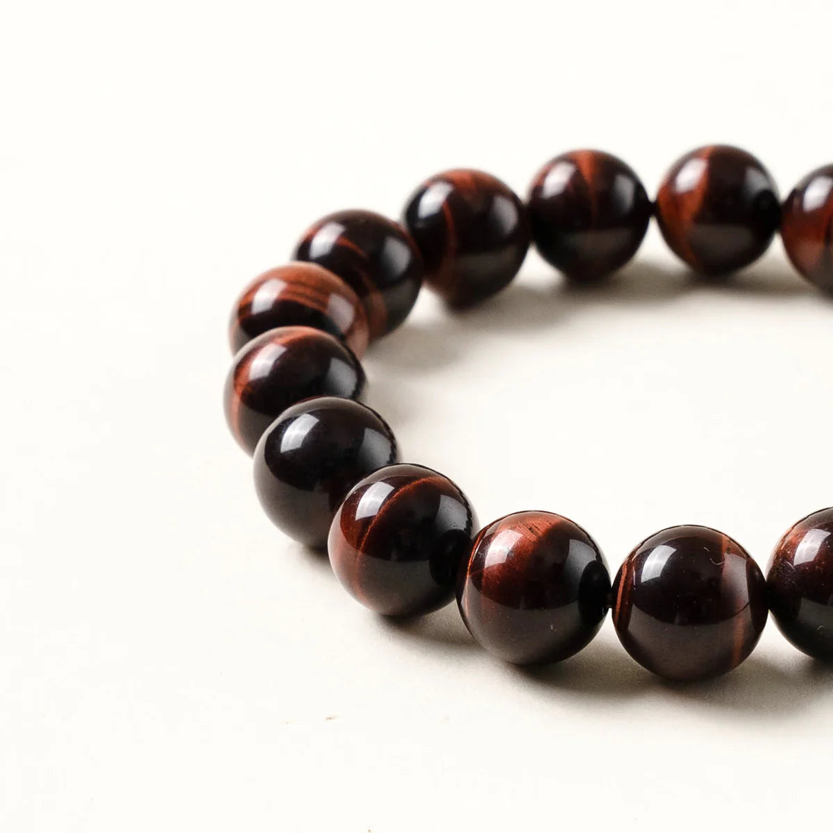 紅虎眼石水晶手鍊