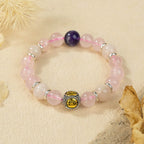 十二生肖蛇守護水晶手鍊