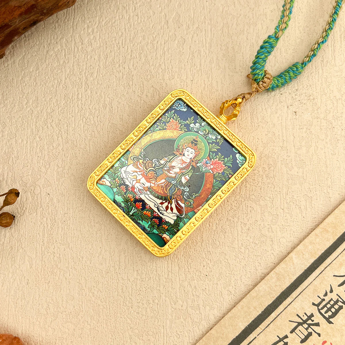 唐卡項鍊 - 十二生肖守護佛