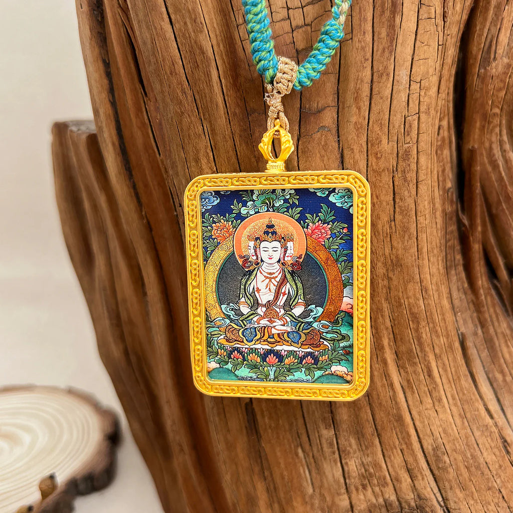 唐卡項鍊 - 十二生肖守護佛