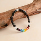 脈輪平衡與保護能量水晶手鍊