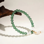 綠色草莓水晶玉葫蘆手鍊