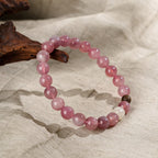 和諧玫瑰石英手鍊