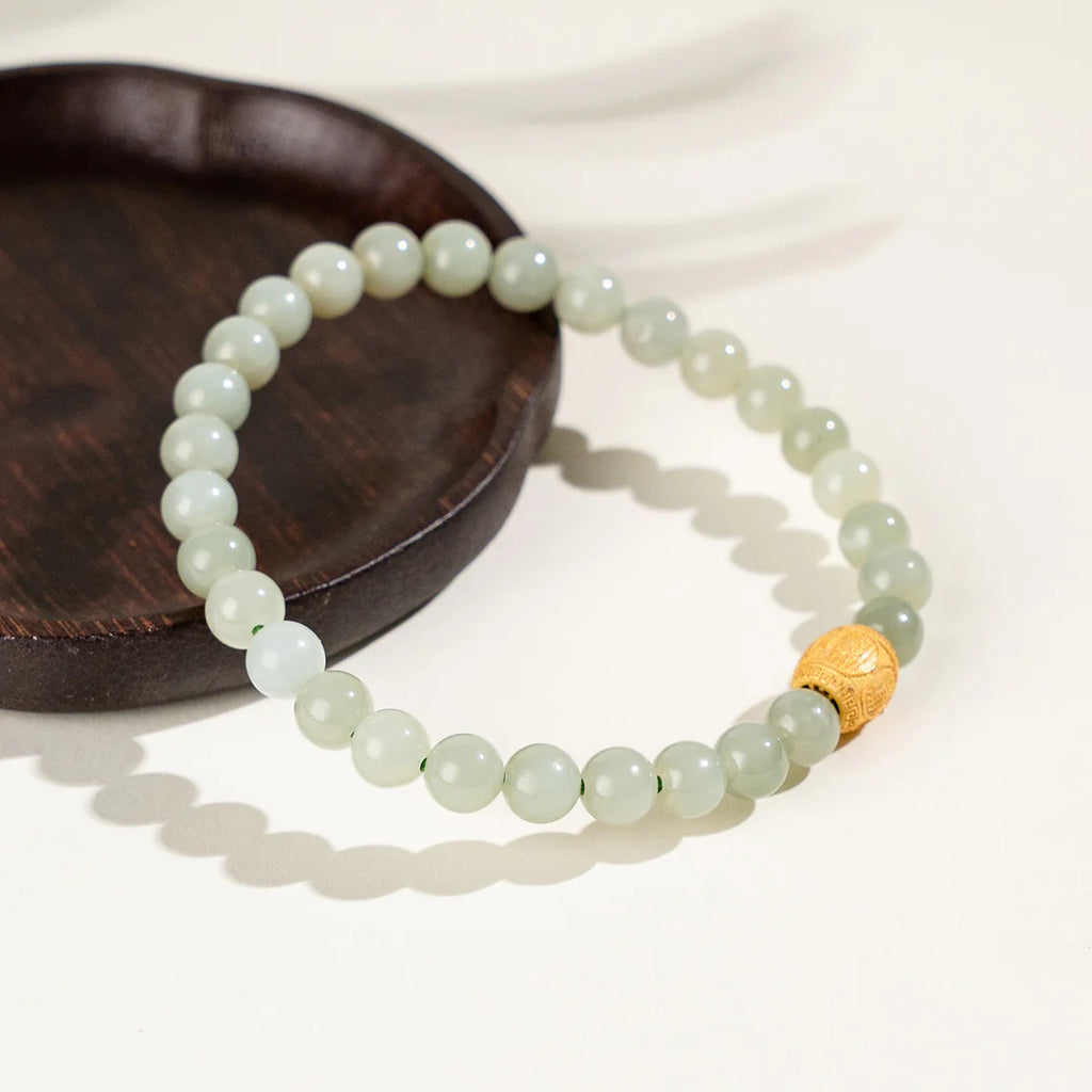 和田玉咒珠手鍊