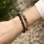 多色火山石手鍊