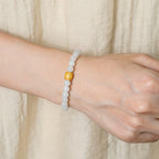 白色玉咒珠手鍊