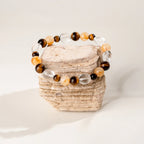 金色透明水晶手鍊