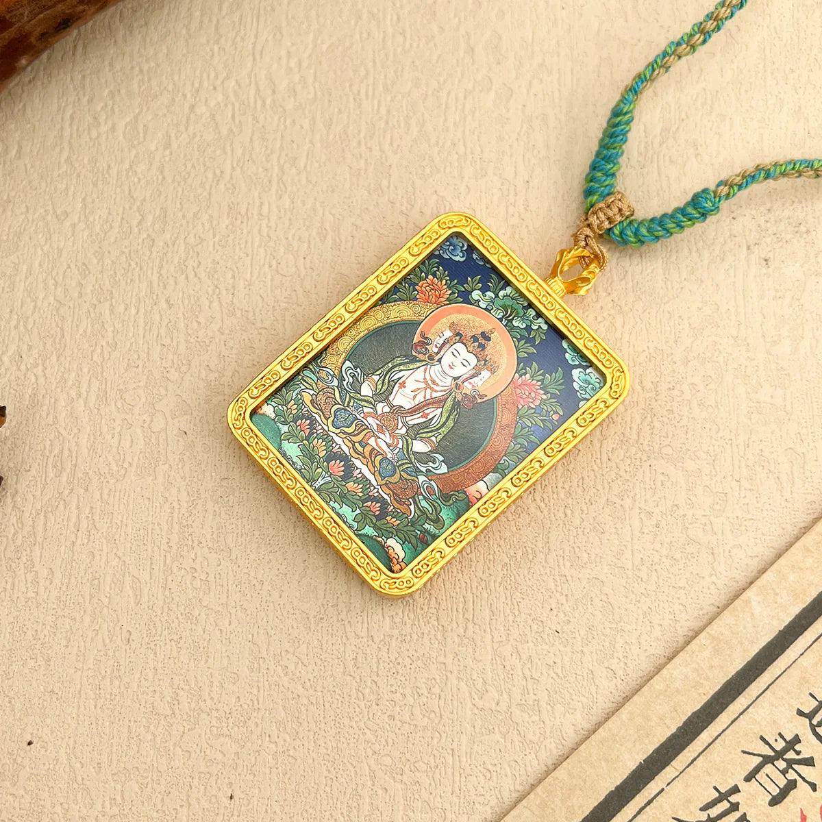 唐卡項鍊 - 十二生肖守護佛