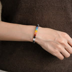 脈輪平衡與保護能量水晶手鍊