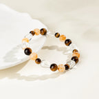 金色透明水晶手鍊