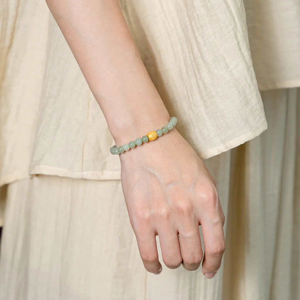 和田玉咒珠手鍊