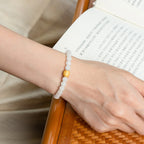 白色玉咒珠手鍊