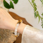 猴年生肖手鍊 – 虎眼石與石英，象徵活力