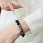 黑曜石貔貅手鏈