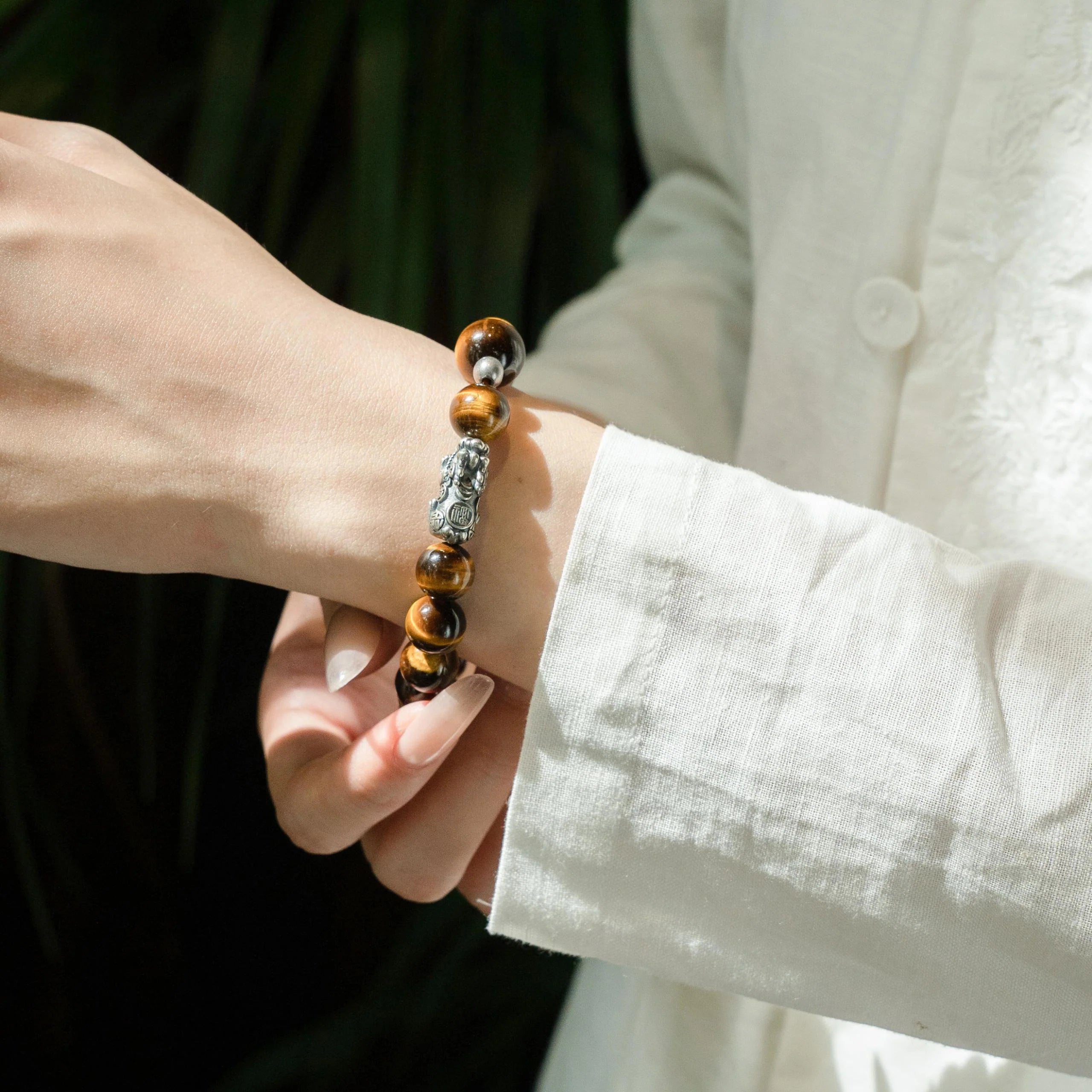 黃虎眼石財富手鐲