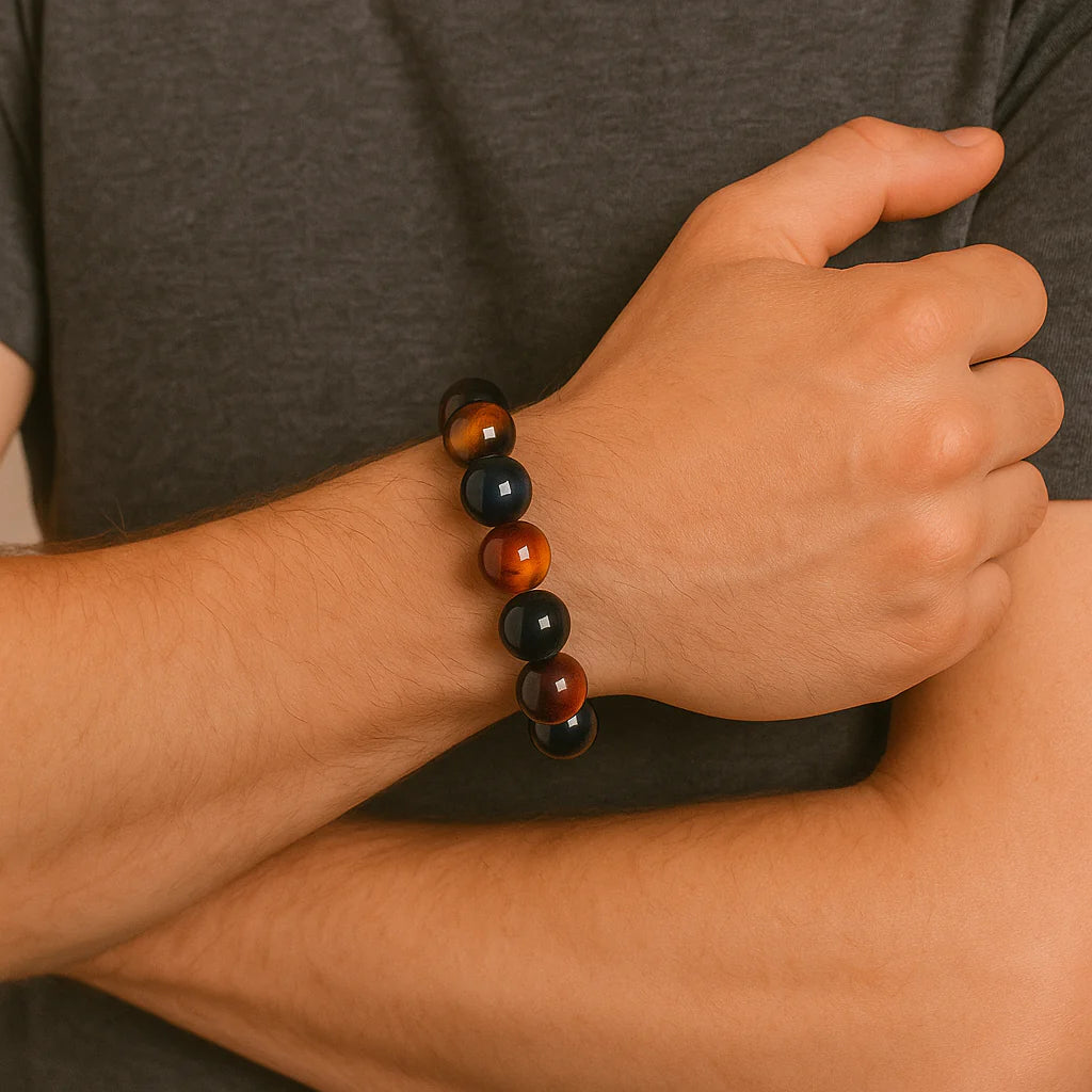 Trinity虎眼石手鍊－專注、勇氣與洞察力